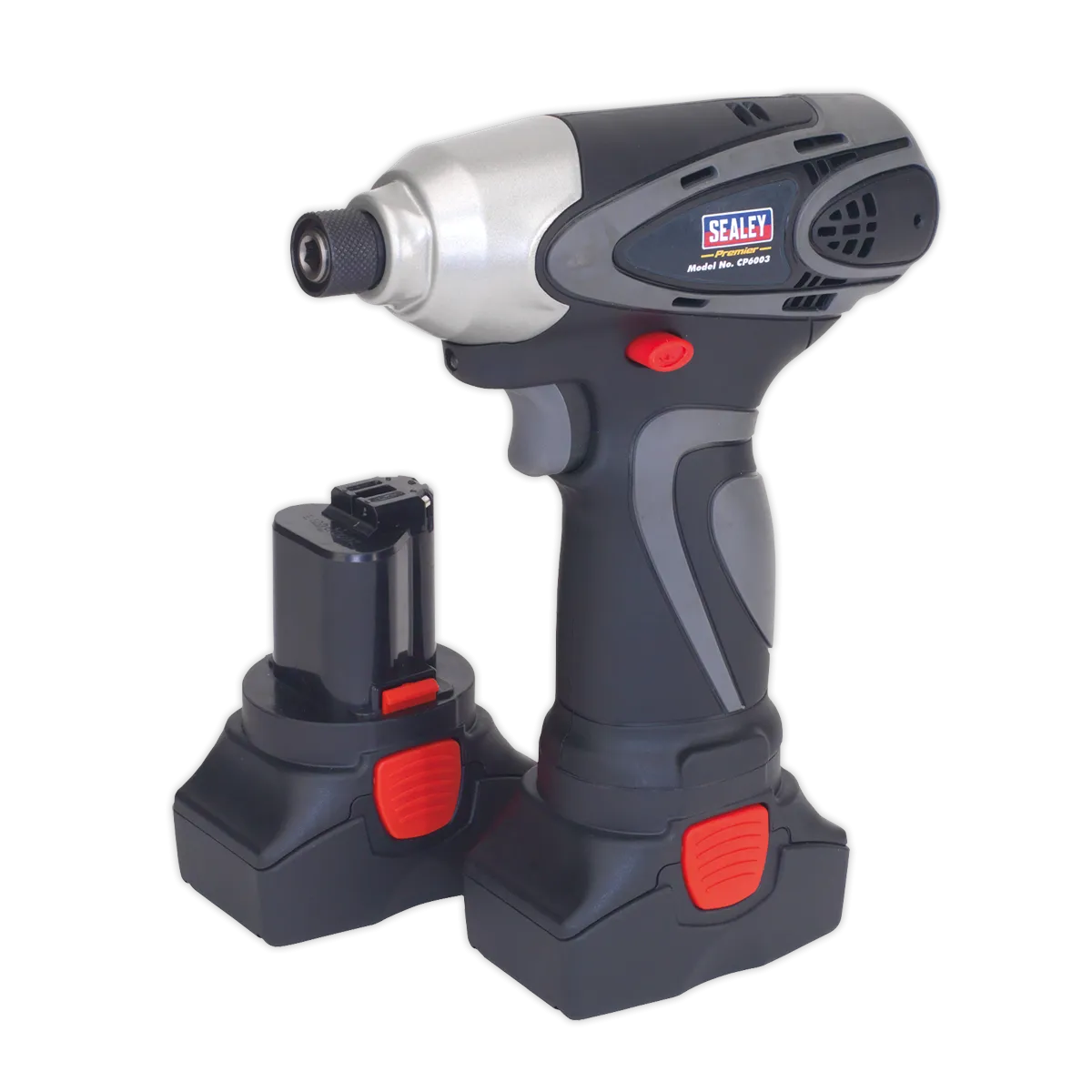 Cordless Impact Driver 1/4" Hex Drive 117Nm 14.4V 2Ah Lithium-ion - 2 Batteries 40min Charger