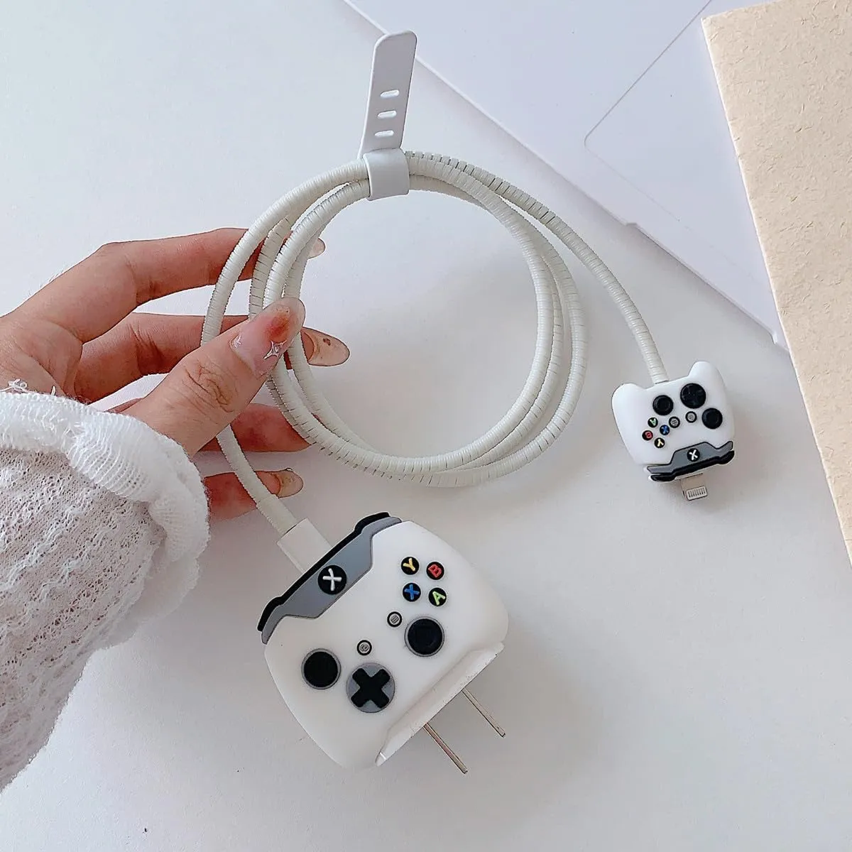 Cute Xbox Controller Silicon Apple iPhone Charger Case