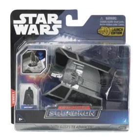 Darth Vaders Tie Advanced - Star Wars Micro Galaxy Squadron Launch Edition