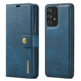 DG.MING Samsung Galaxy A53 5G 2-in-1 Wallet Case - Blue