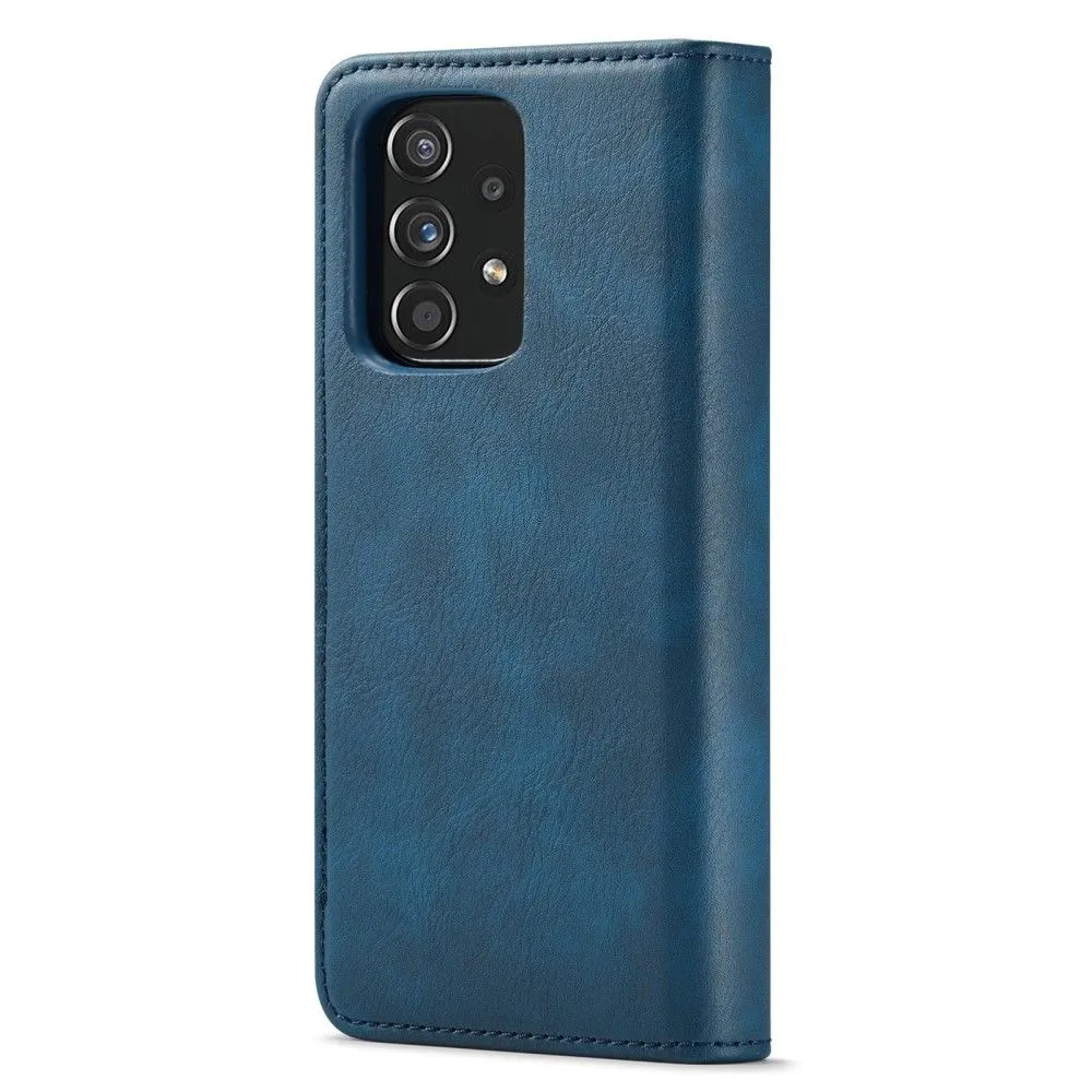 DG.MING Samsung Galaxy A53 5G 2-in-1 Wallet Case - Blue