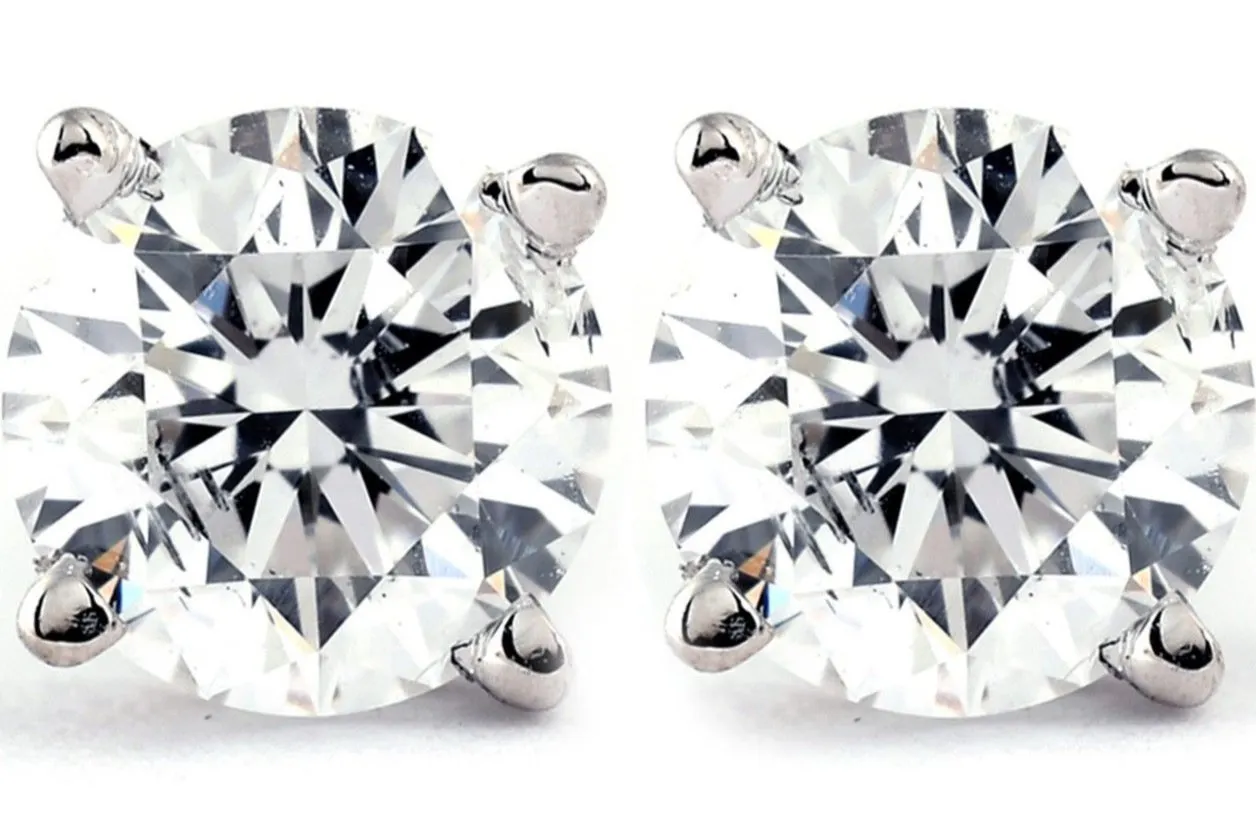 Diamond Stud Earrings