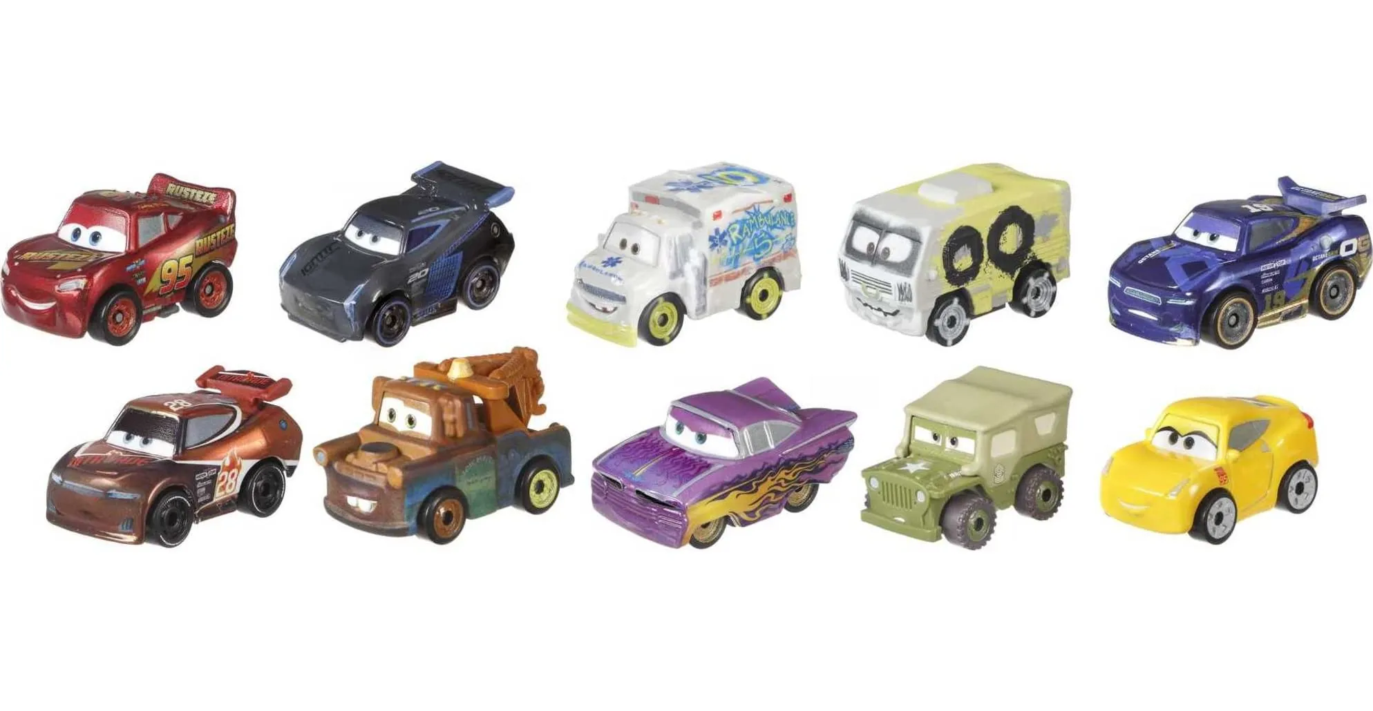 Disney Cars Toys Kids Disney/Pixar Cars Micro Racers Vehicle Assortment,Multicolor