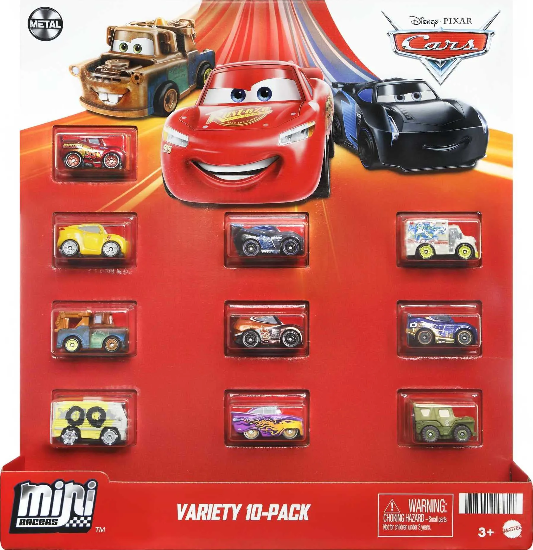 Disney Cars Toys Kids Disney/Pixar Cars Micro Racers Vehicle Assortment,Multicolor