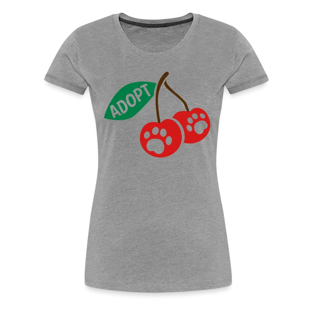 Door County Cherries Contoured Premium T-Shirt