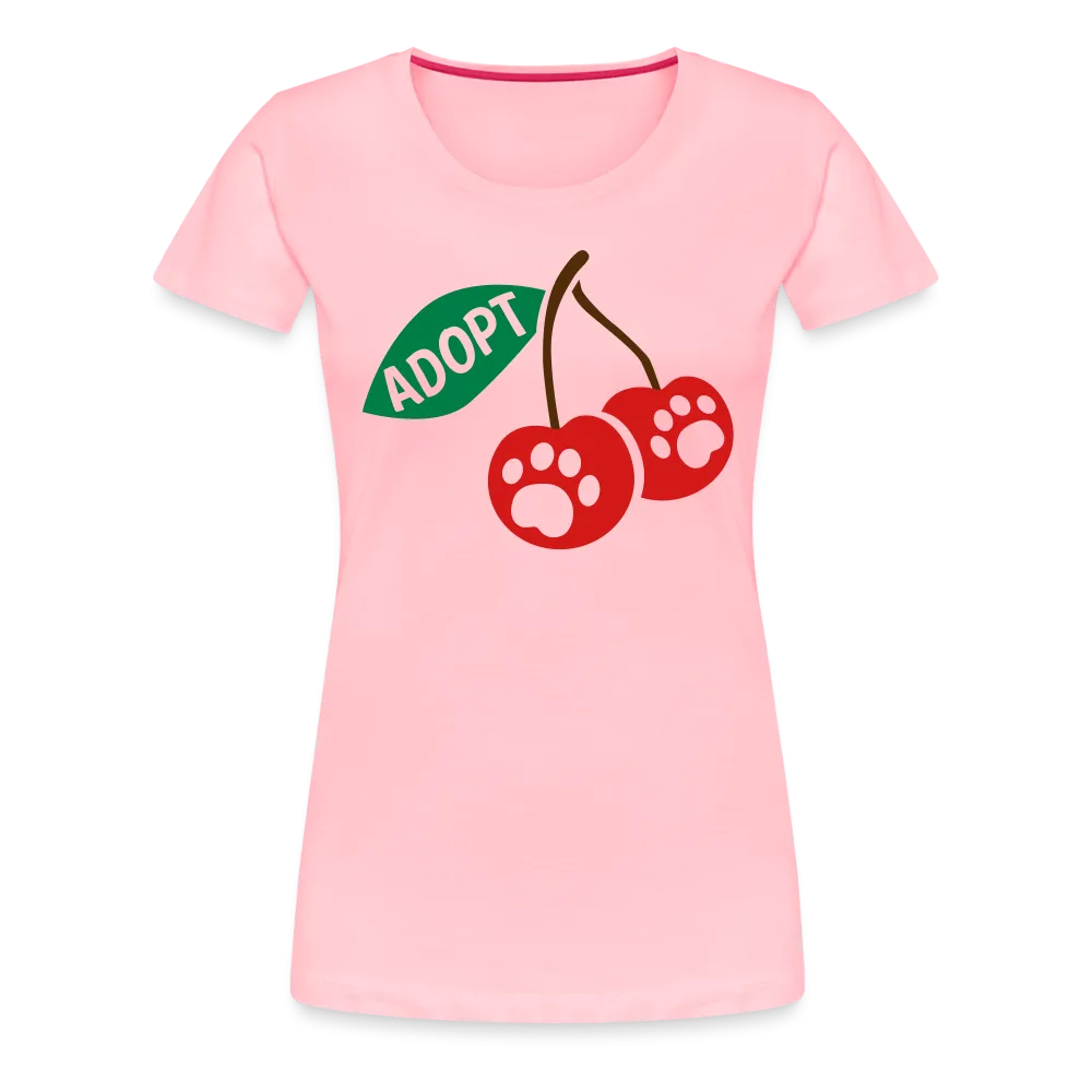 Door County Cherries Contoured Premium T-Shirt