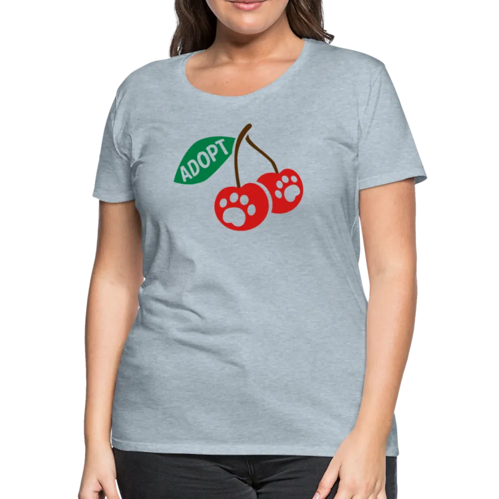 Door County Cherries Contoured Premium T-Shirt