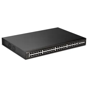 DrayTek VSP2540XS-K VigorSwitch P2540XS 48 Port POE Fully Managed Layer 2  Switch with 6x 10GbE SFP Ports