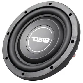 DS18 8" Shallow Subwoofer 300 Watt Max 4 Ohm Car Audio SRW Series SRW8.4D Single