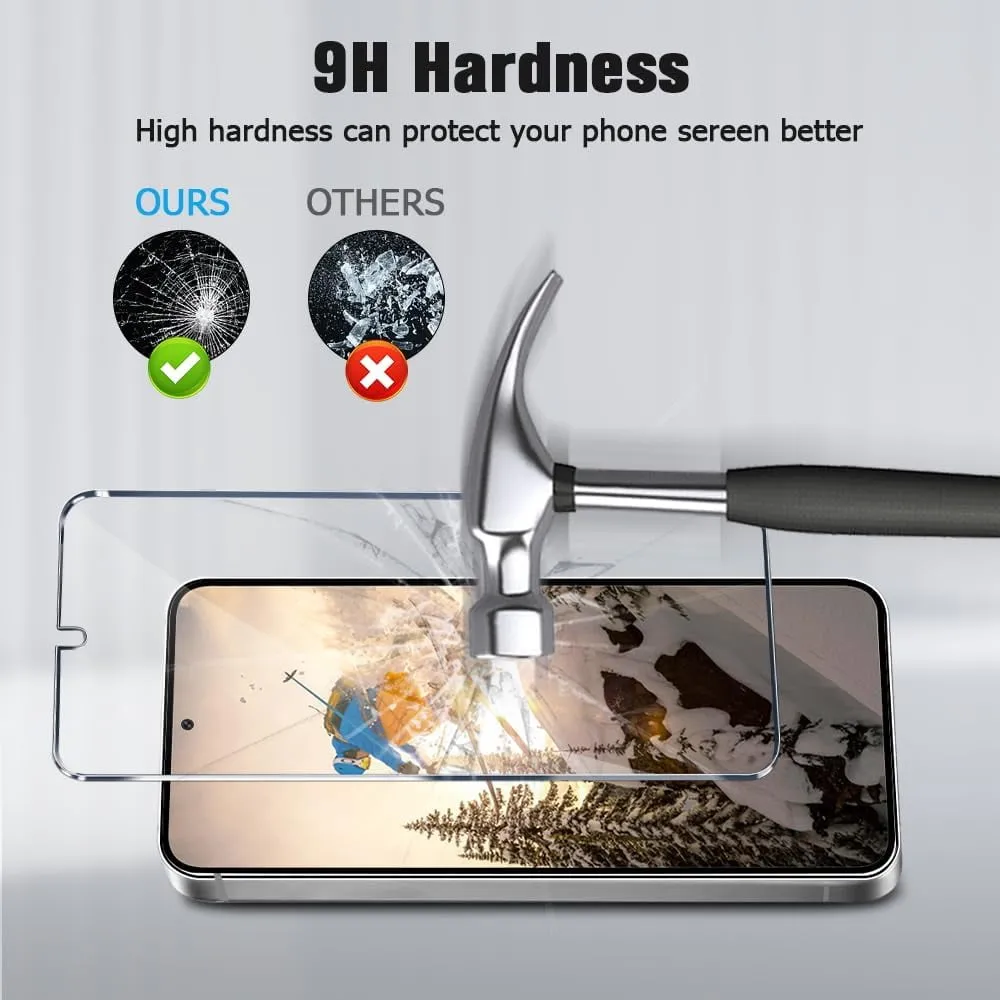 Entronix Samsung Galaxy S21 FE Clear Tempered Glass Screen Protector