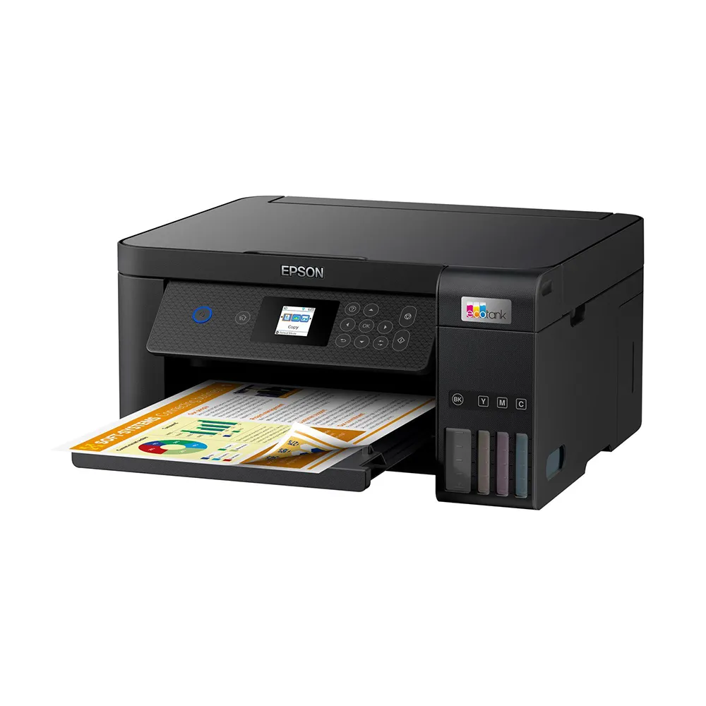 Epson EcoTank L4260 A4 Duplex All-in-One Refillable Ink Tank Borderless Colored Inkjet Printer with Print, Scan, Copy Function with USB 2.0, Wi-Fi / Wi-Fi Direct Connection for Home and Commercial Use