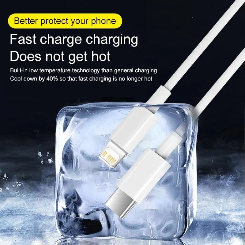 Fast Charging USB C Cable for iPhone - 30W PD Charger by keai