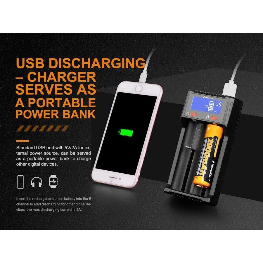 Fenix ARE-D2 USB Smart Multi Charger / Power Bank