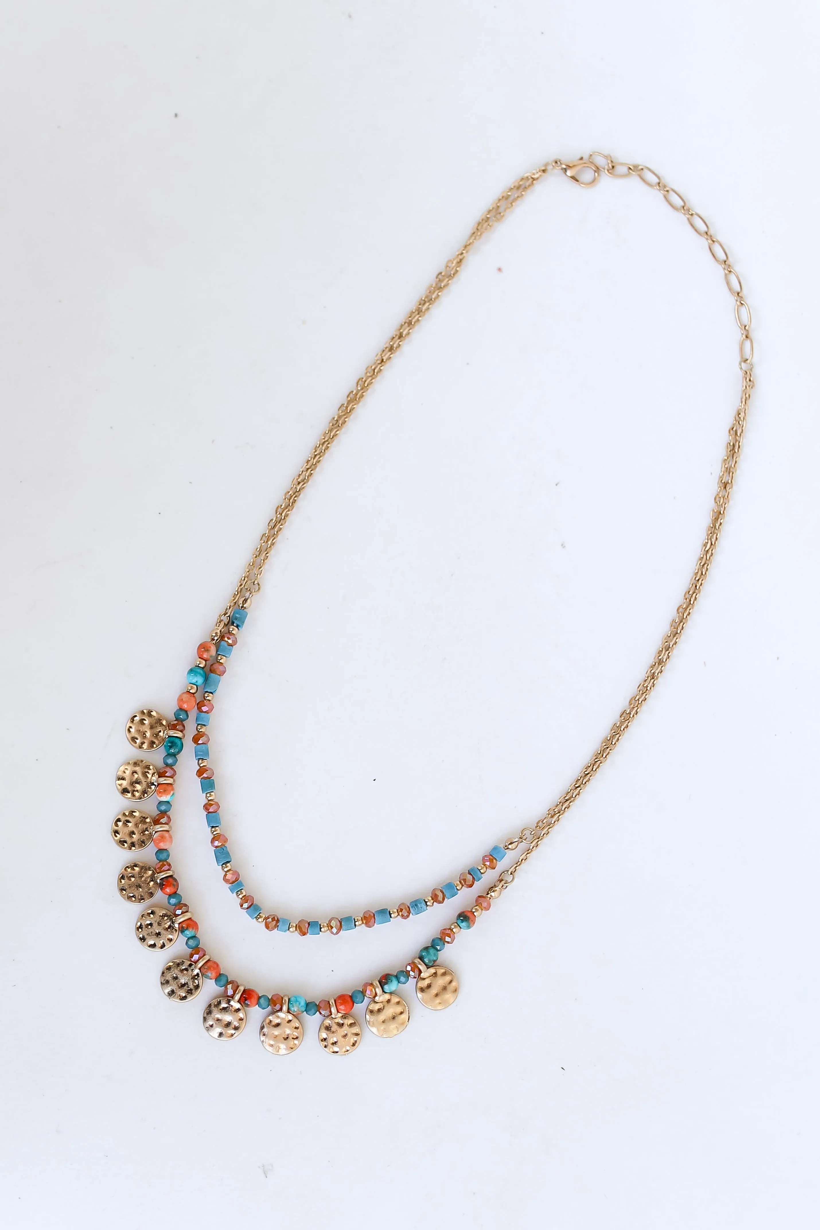 FINAL SALE - Molly Beaded Layered Necklace