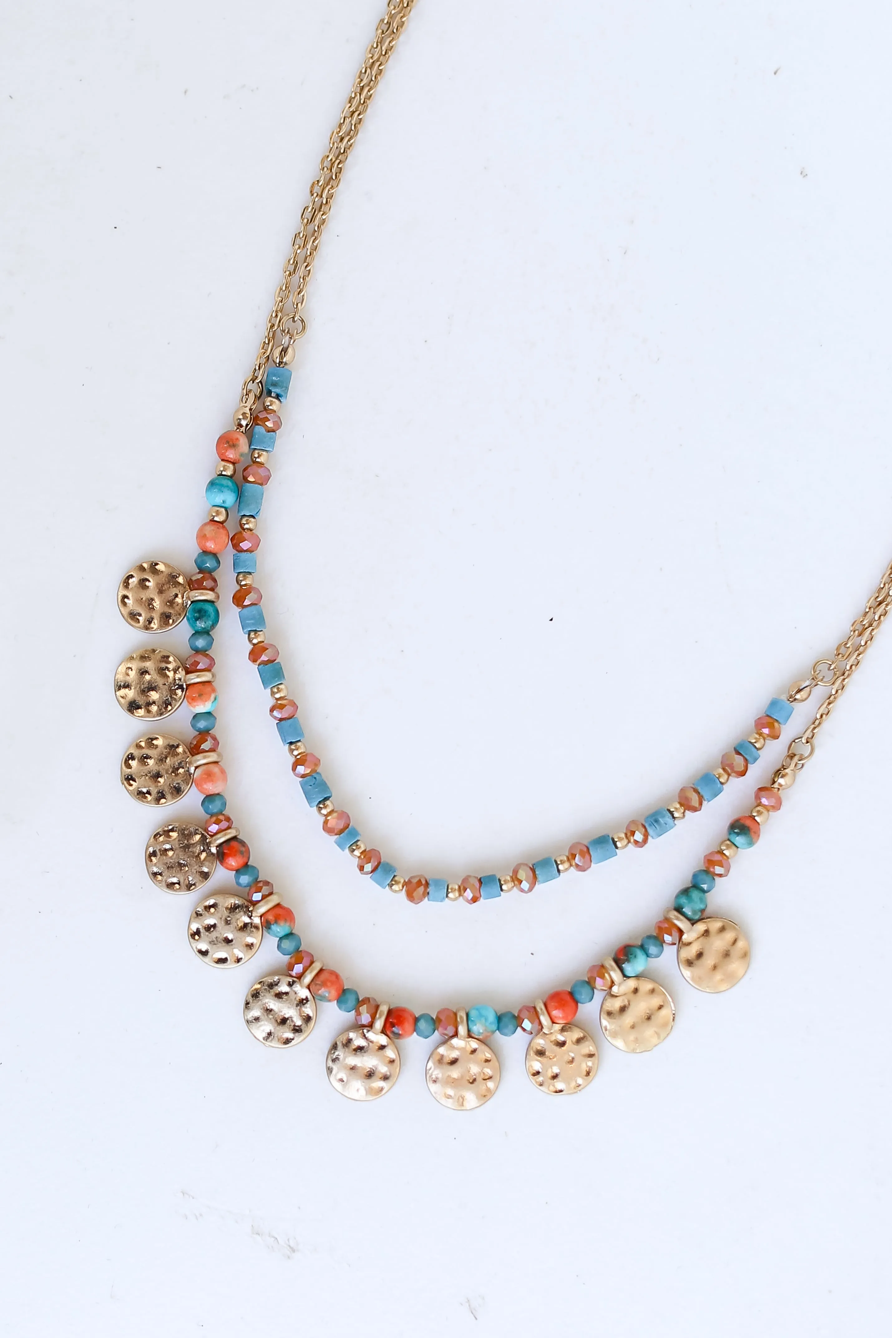 FINAL SALE - Molly Beaded Layered Necklace