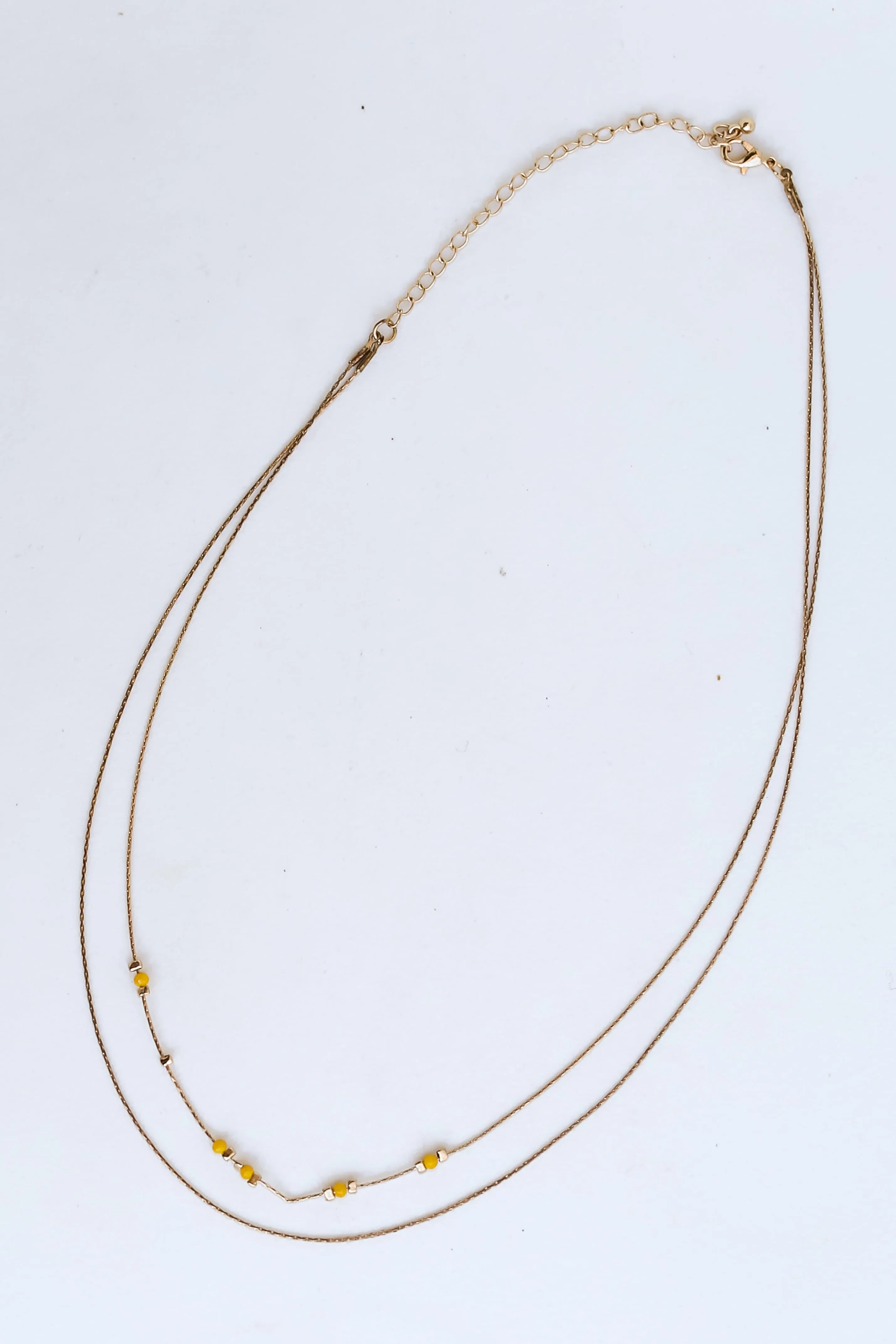 FINAL SALE - Victoria Gold Layered Necklace