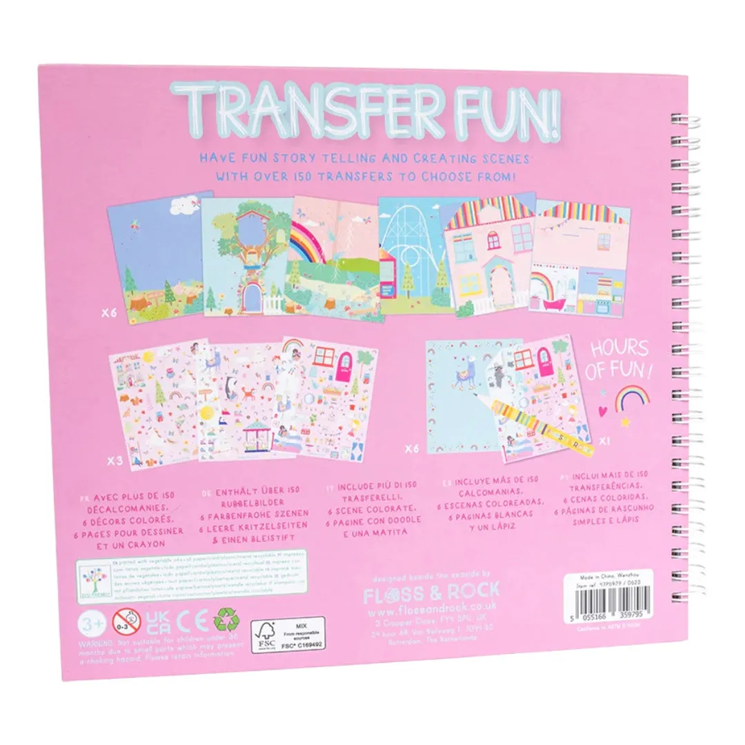 Floss & Rock Transfer Fun – Rainbow Fairy