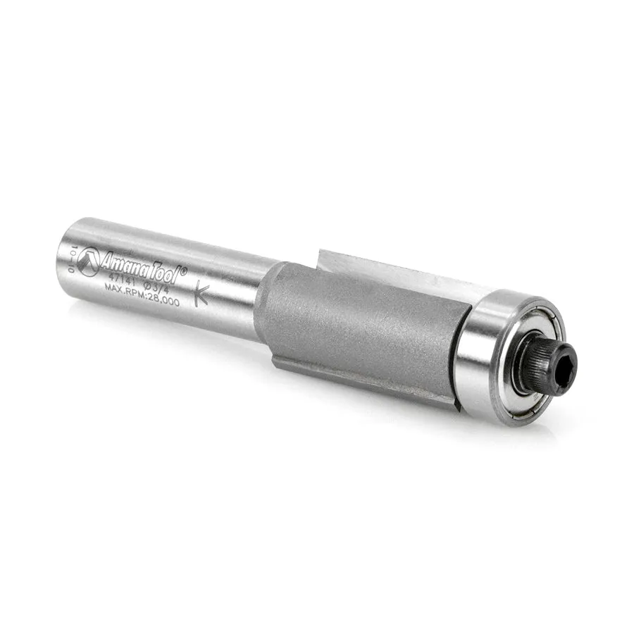 Flush Trim Router Bit | 3⁄4 Dia x 1 1⁄4 x 1⁄2" Shank | 47141 | 738685471418