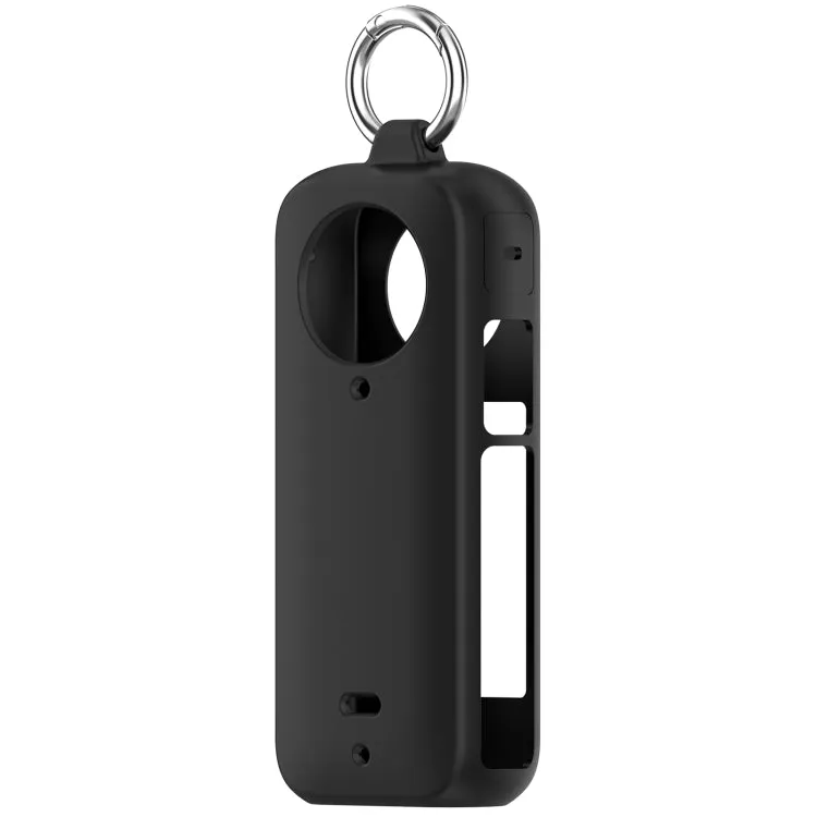 For Insta360 X3 Portable Silicone Protective Case(Black)