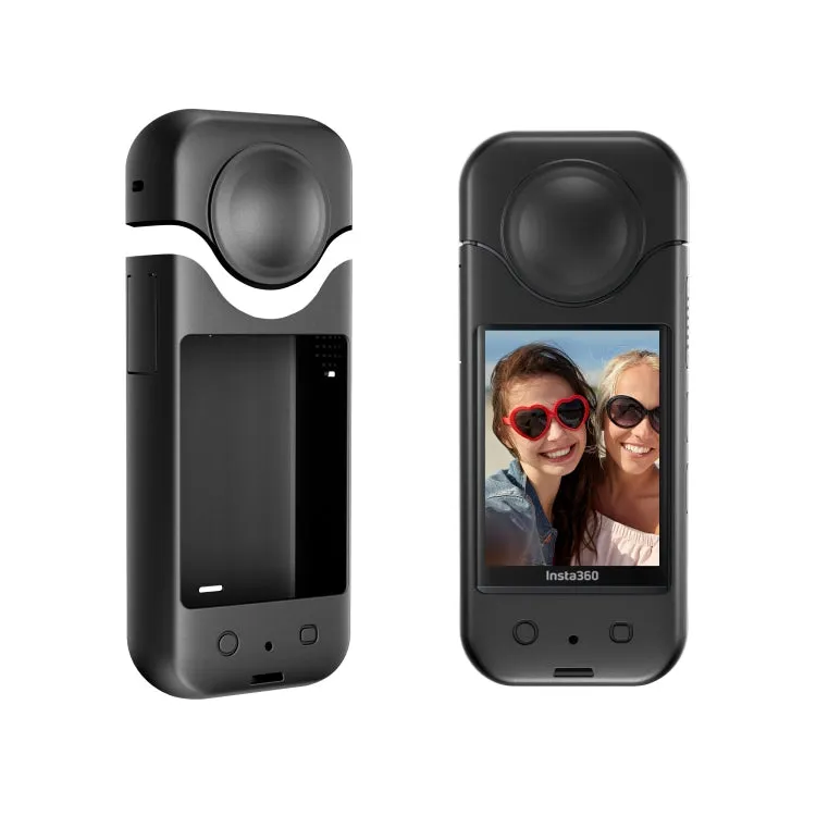 For Insta360 X3 STARTRC Full Body Silicone Protective Case(Black)