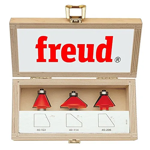 Freud Round Over and Beading Router Bit Set