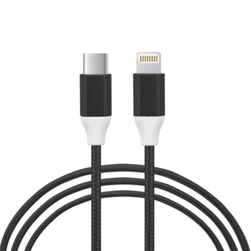 FX Factory 1M USB-C To iPhone Cable - Black | 015694