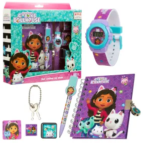 Gabby's Dollhouse Kids Watch and Accessories Set