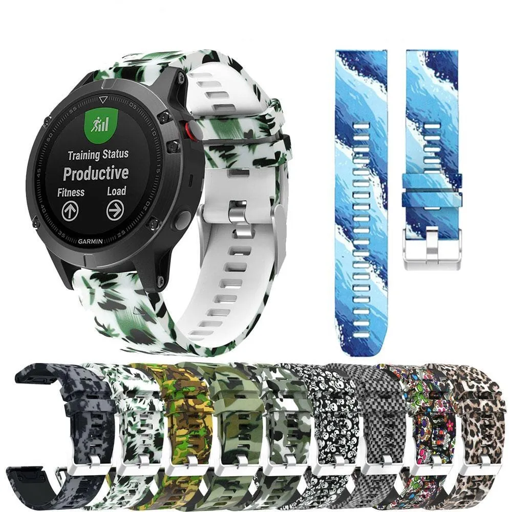 Garmin Epix (Gen 2) Silicone Pattern Watch Straps