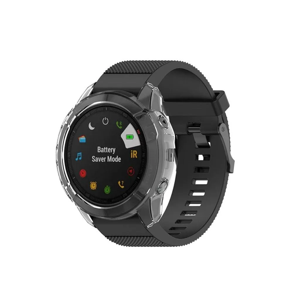 Garmin Fenix 6X / 6X Pro transparent cover - Transparent