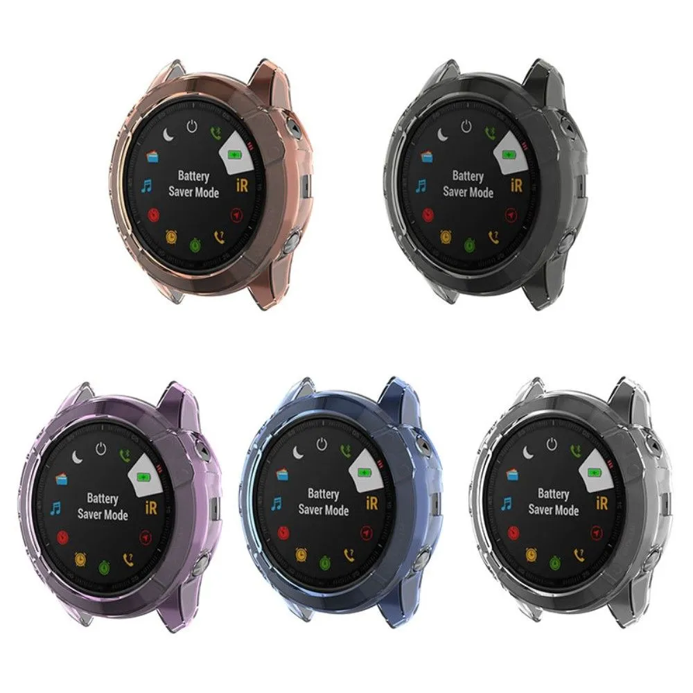 Garmin Fenix 6X / 6X Pro transparent cover - Transparent