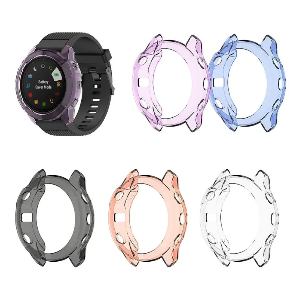 Garmin Fenix 6X / 6X Pro transparent cover - Transparent