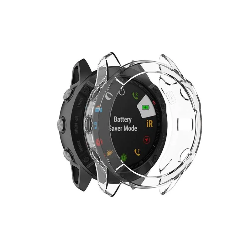 Garmin Fenix 6X / 6X Pro transparent cover - Transparent