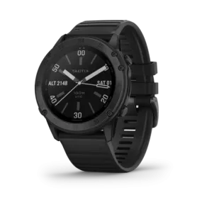 Garmin tactix Delta Sapphire Edition Premium Tactical GPS Black Watch with Silicone Band (010-02357-00)