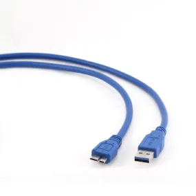 Gembird Ccp-Musb3-Ambm-0.5M Usb Cable Usb 3.2 Gen 1 (3.1 Gen 1) Usb A Micro-Usb B Blue