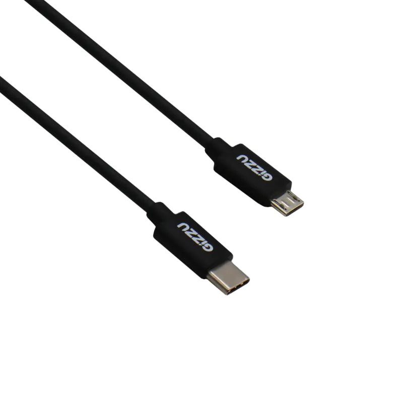 Gizzu Usb-C To Micro Usb 1M Cable Black