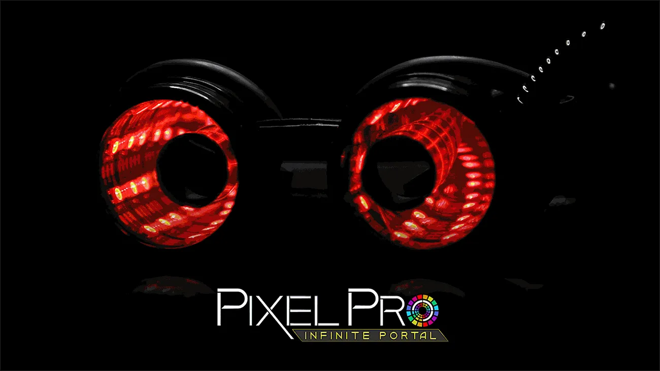 GloFX Pixel Pro Infinite Portal Goggles