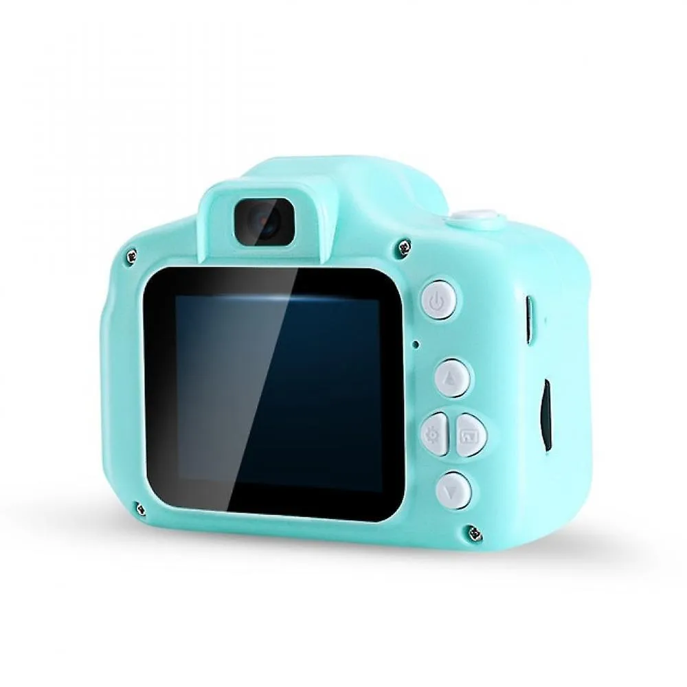 Green Children Camera Digital Hd Mini 1080p Kids Gift Toy