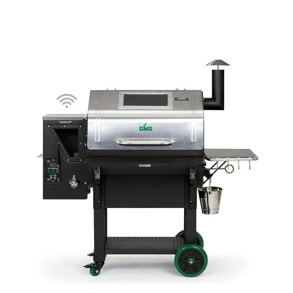 Green Mountain Grills Ledge Prime Plus Wi-Fi w/SS Lid, Light & Fold Down Shelf