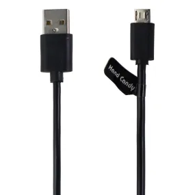 Hand Candy 2.5-Ft Micro-USB to USB Charge and Sync Cable - Black