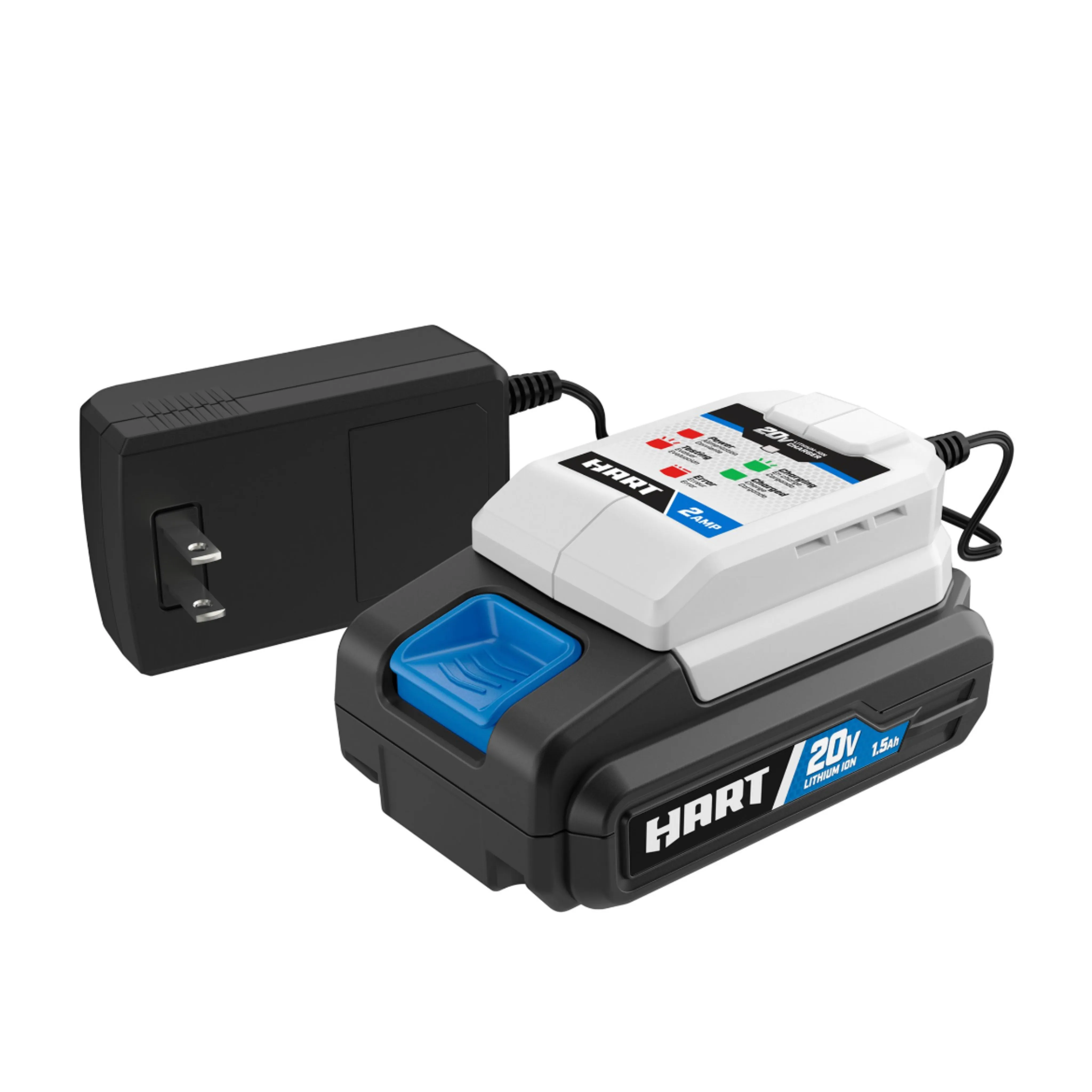 HART 20-Volt Power Equipment 2Amp Fast Charger (Battery Not Included)