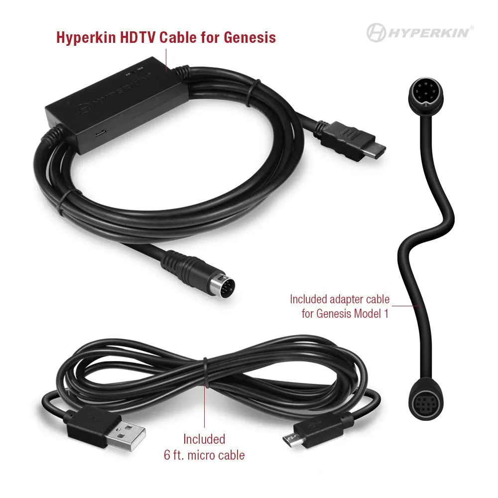 HDTV Cable for SEGA Genesis | All Models