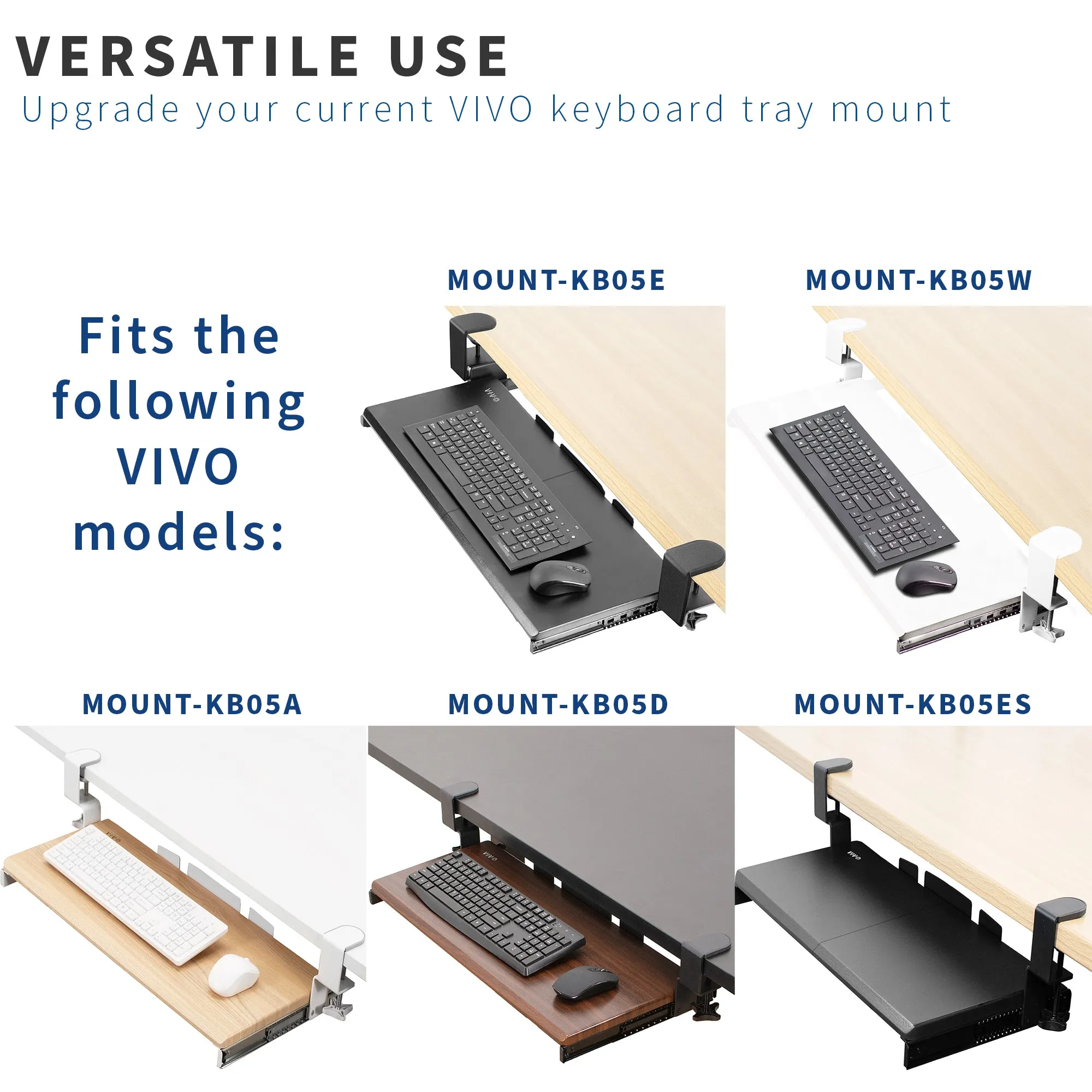 Height Adjustment Kit for Keyboard Tray