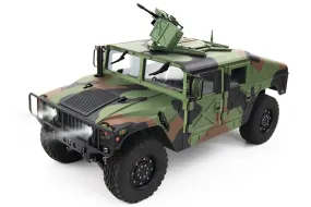 Heng Guan US Military HUMVEE Green Camo 1/10 Scale 4x4 Tactical Truck - RTR - (OPEN BOX)