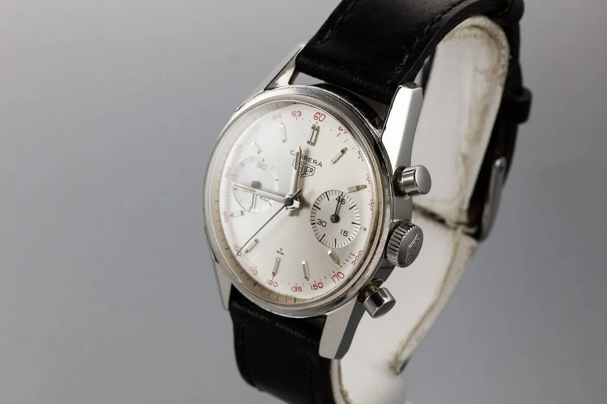 Heuer Carrera 3647ST Silver Dial