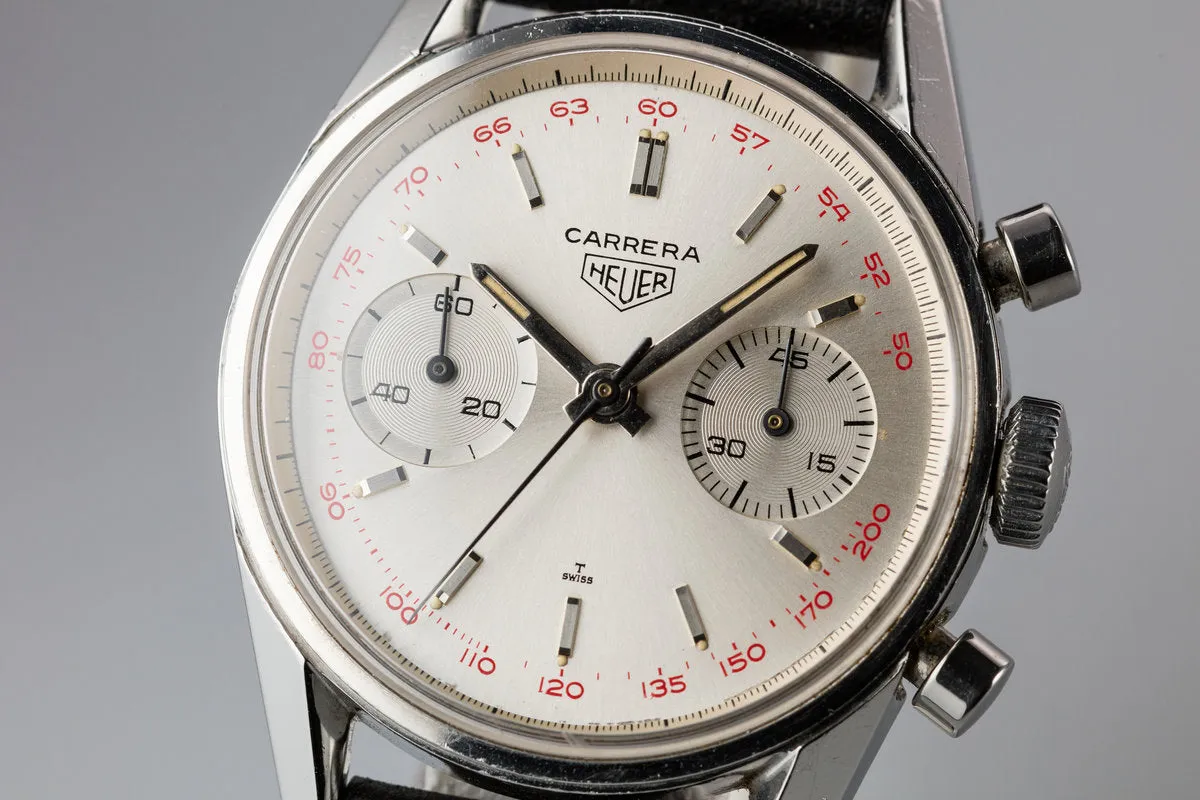 Heuer Carrera 3647ST Silver Dial