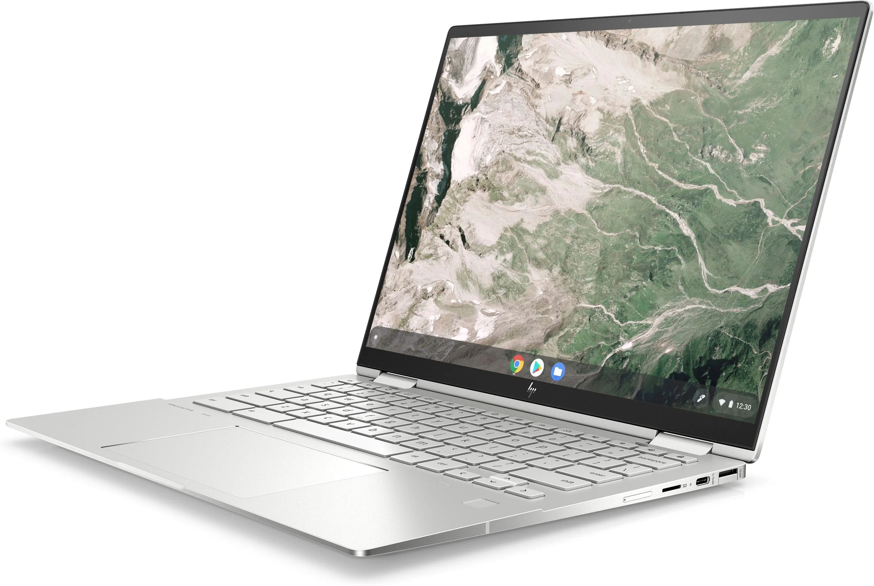 HP Elite c1030 13.5" WUXGA Convertible Chromebook, Intel i5-10310U, 1.70GHz, 8GB RAM, 128GB SSD, Chrome OS - 1S1Q5AA#ABA