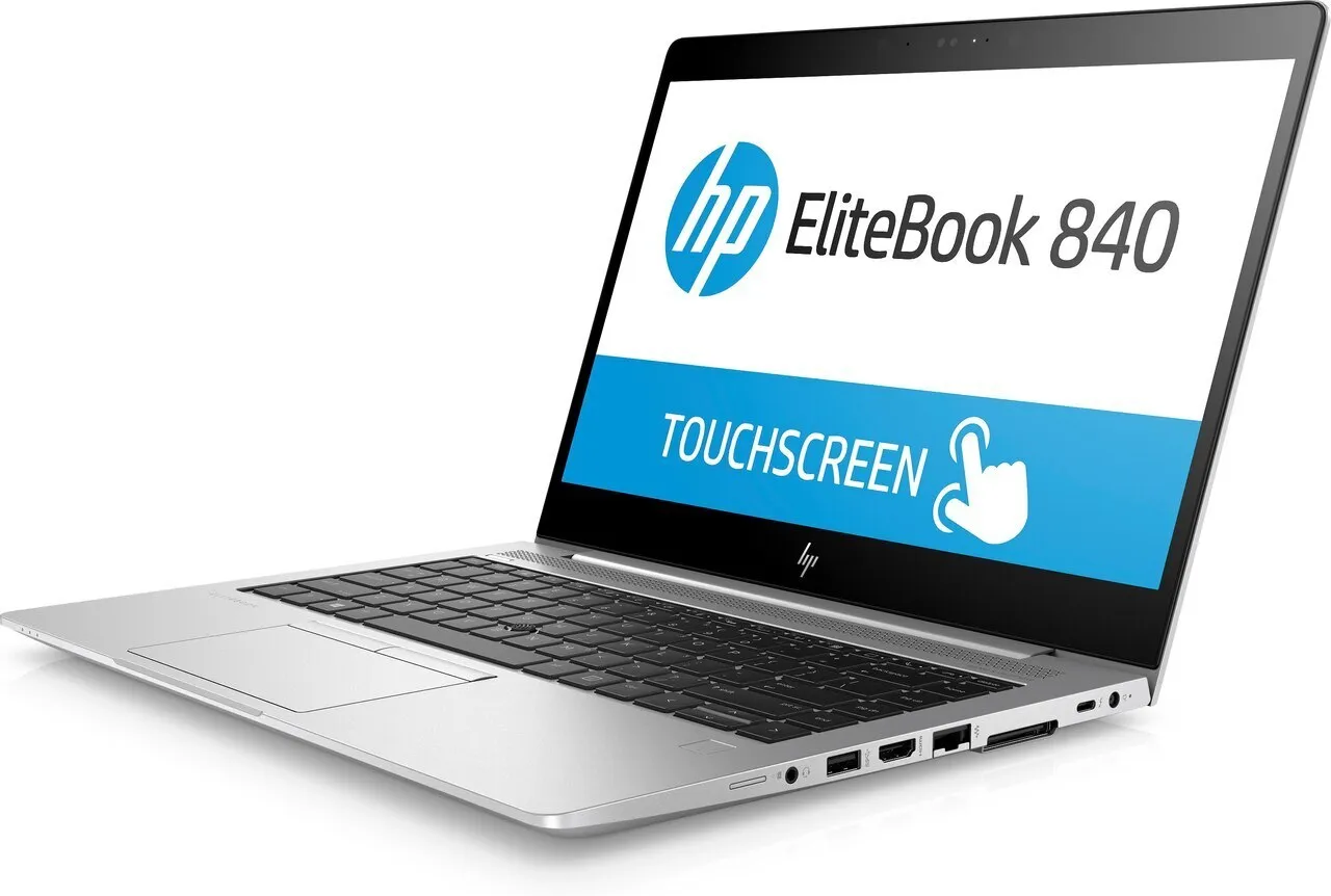 HP EliteBook 840-G5 14" FHD (Touch) Notebook, Intel i7-8650U, 1.90GHz, 32GB RAM, 1TB SSD, Win10P - 19Z91UW#ABA