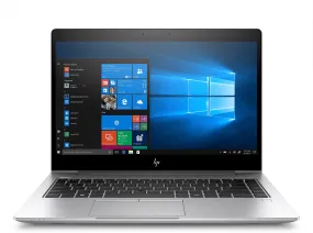 HP EliteBook 840 G6 14" FHD (Non-Touch) Notebook PC, Intel i5-8265U, 1.60GHz, 8GB RAM, 256GB SSD, Windows 10 Pro 64-Bit - 7KK13UT#ABA