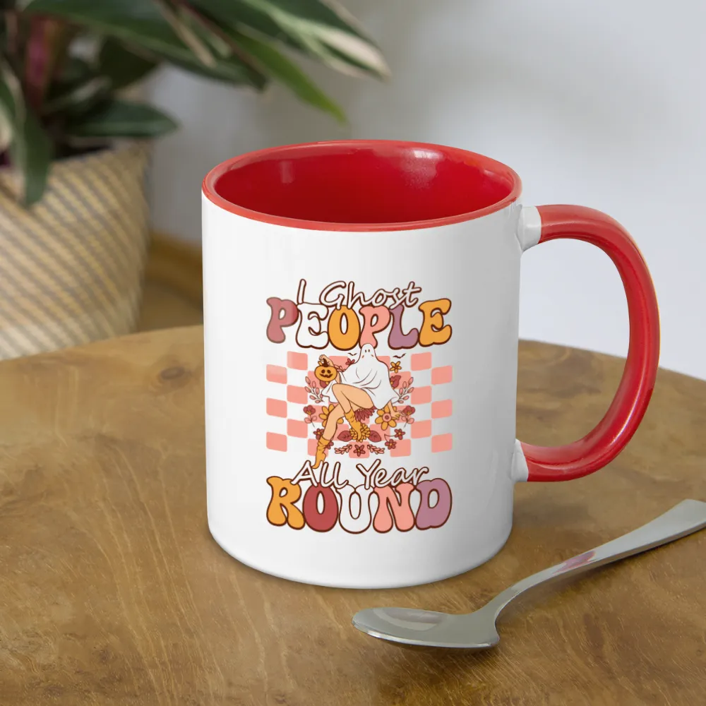 I Ghost People All Year Round Coffee Mug