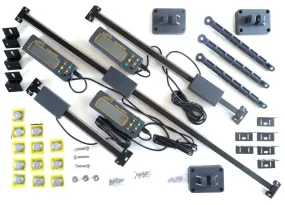 iGaging 3 Piece Absolute DRO  Digital Readout Set (6", 12", 24")